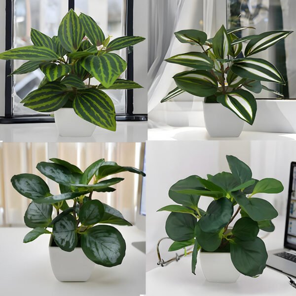 Simulation Pot Plants Fake Flowers
